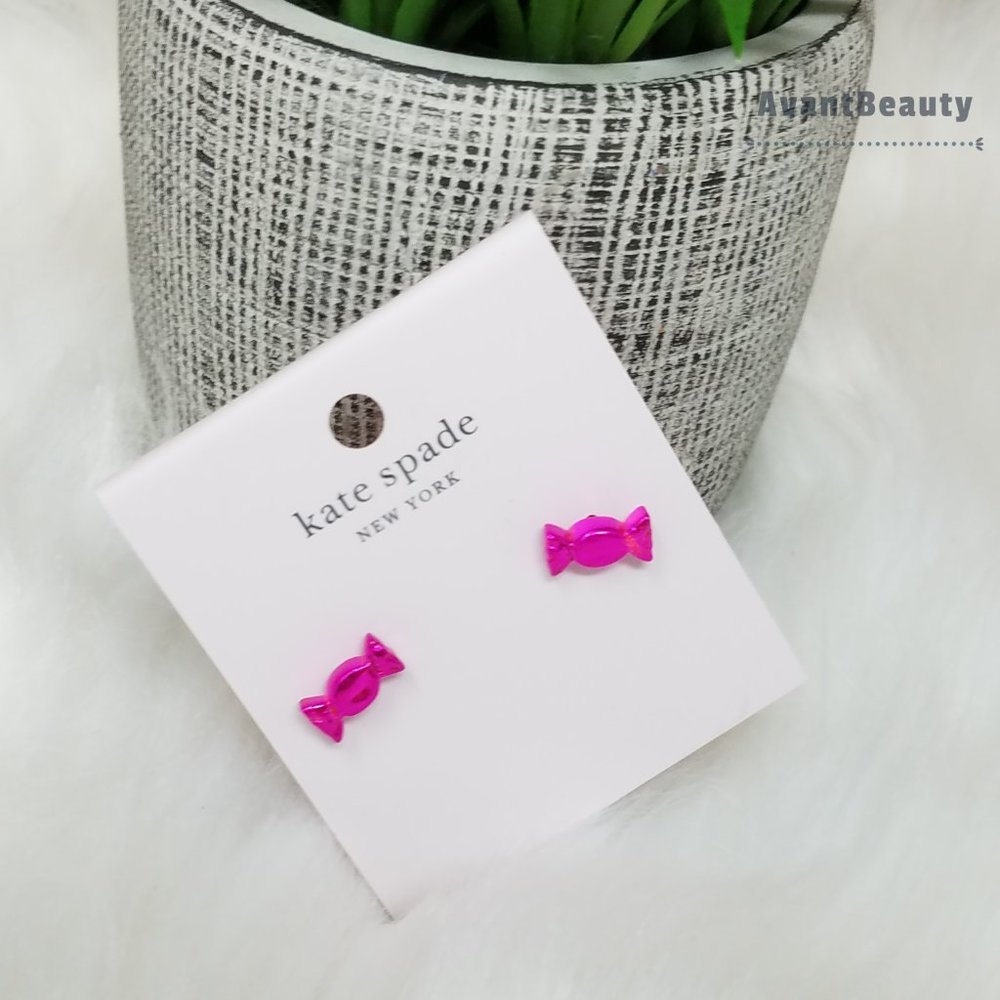 kate spade candy shop pink earrings new - Picture 6 of 6